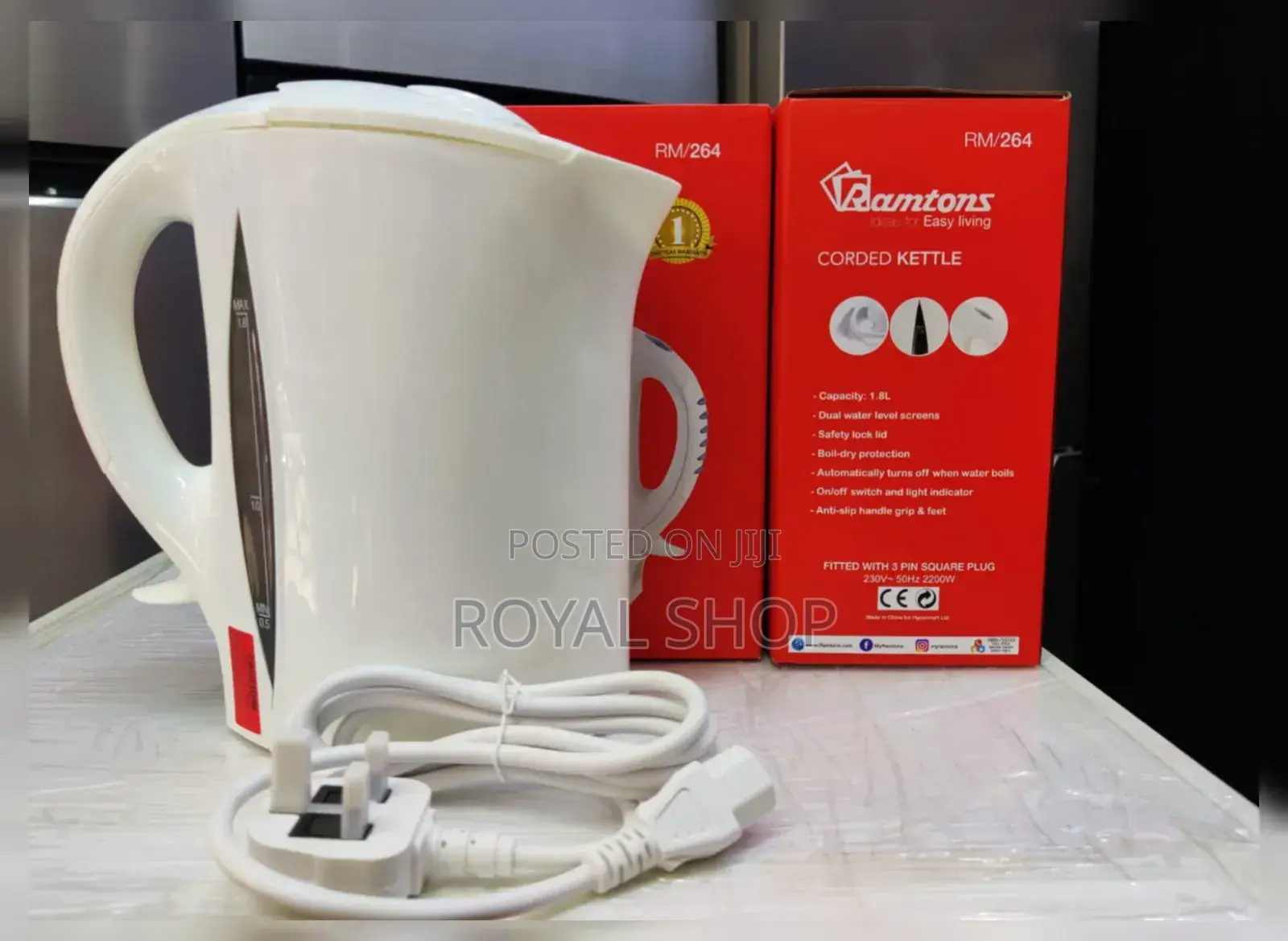 Ramtom 7 Litres Electric Corded Kettle