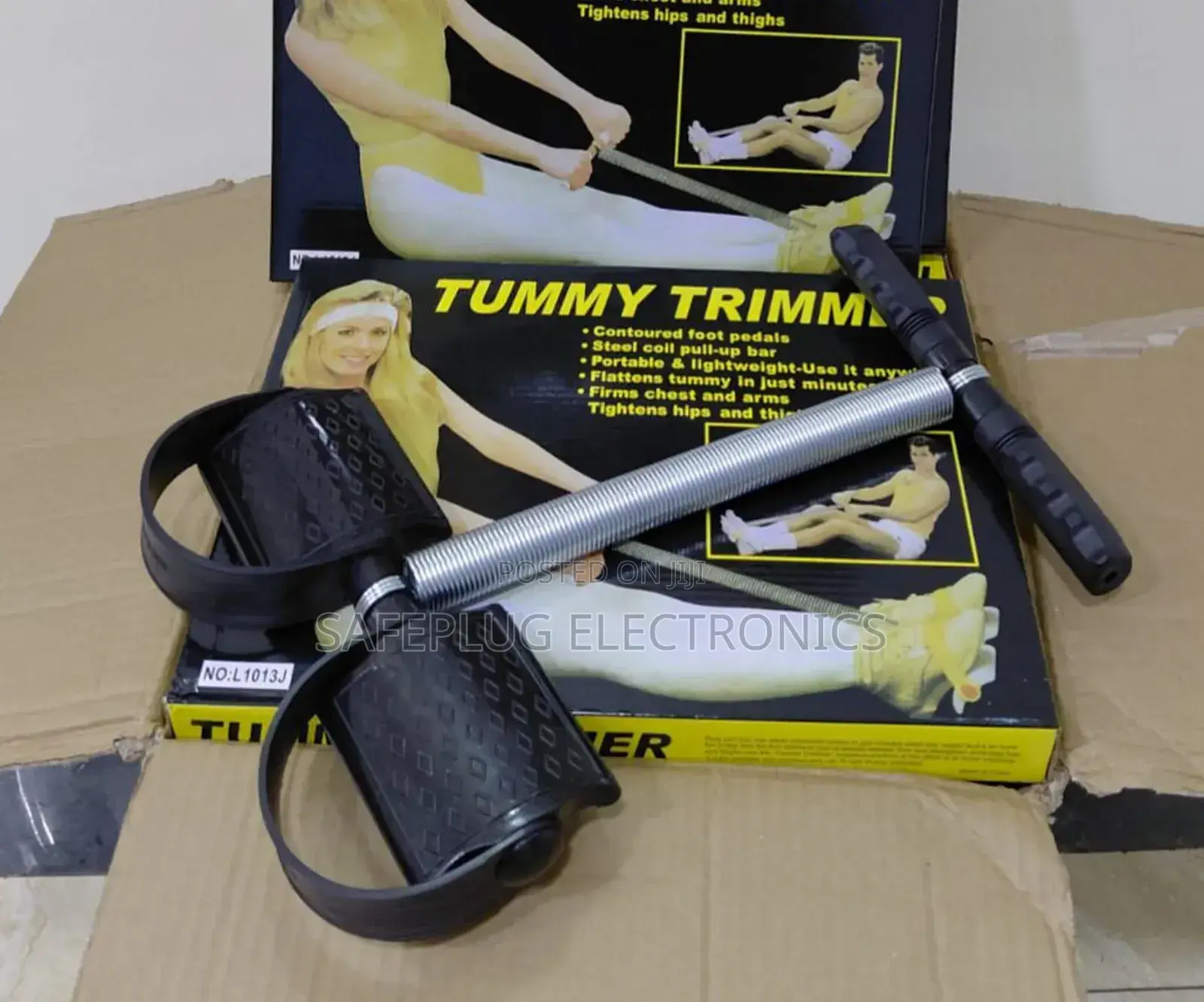 Steel Coil Pull-Up Bar - Tummy Trimmer