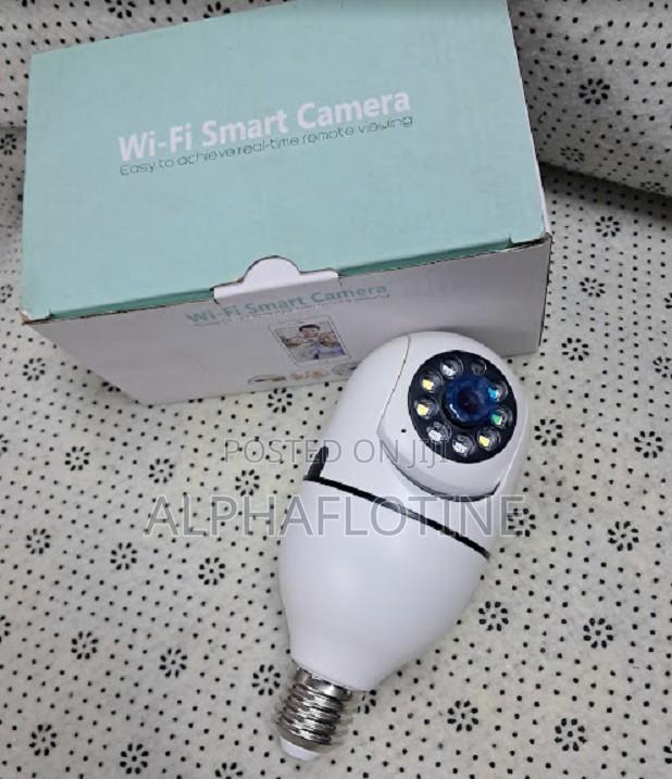 PTZ Wireless Wi-Fi Single Lens(View)Cctv Bulb Security Camera - main view