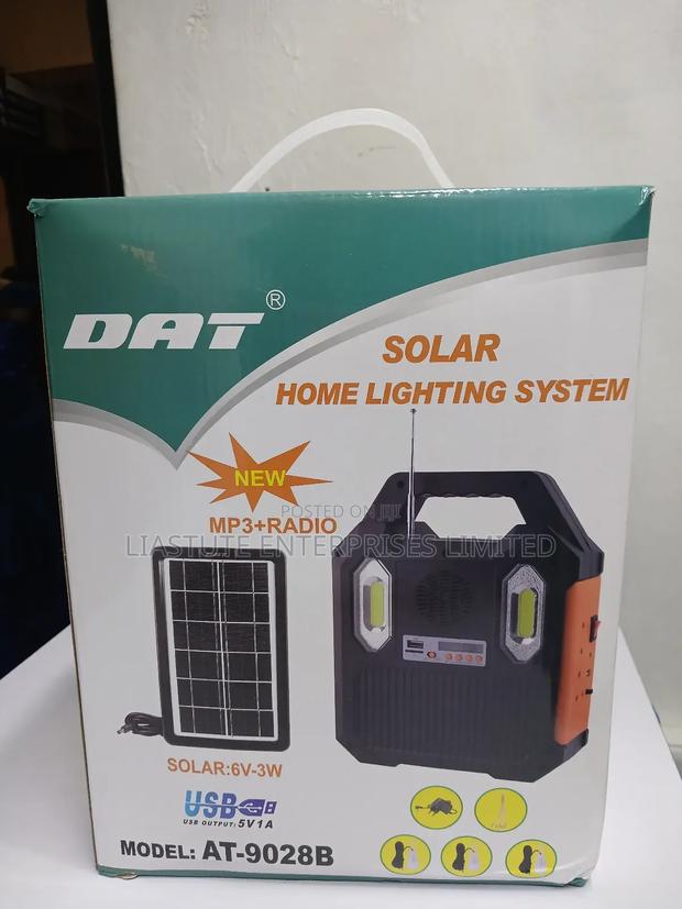 Dat Solar Home Lighting System, Model: At-9028b