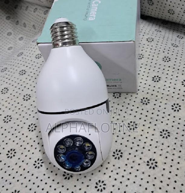 PTZ Bulb CCTV Wifi Ip Security Hd Camera Pan and Tilt - main view