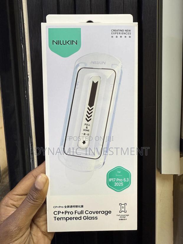 Apple iPhone 17 Pro 6.3 2025 Nillkin Hd Screen Protector With Tray - main view