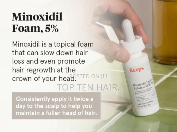 Men Keeps 5% Minoxidil Solution.Hair Loss Treatment. - thumbnail 2