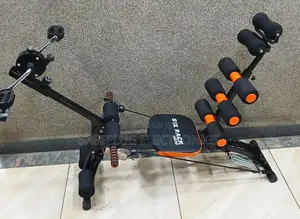 Six Pack Care Machine Bench With Pedal Resistant Band