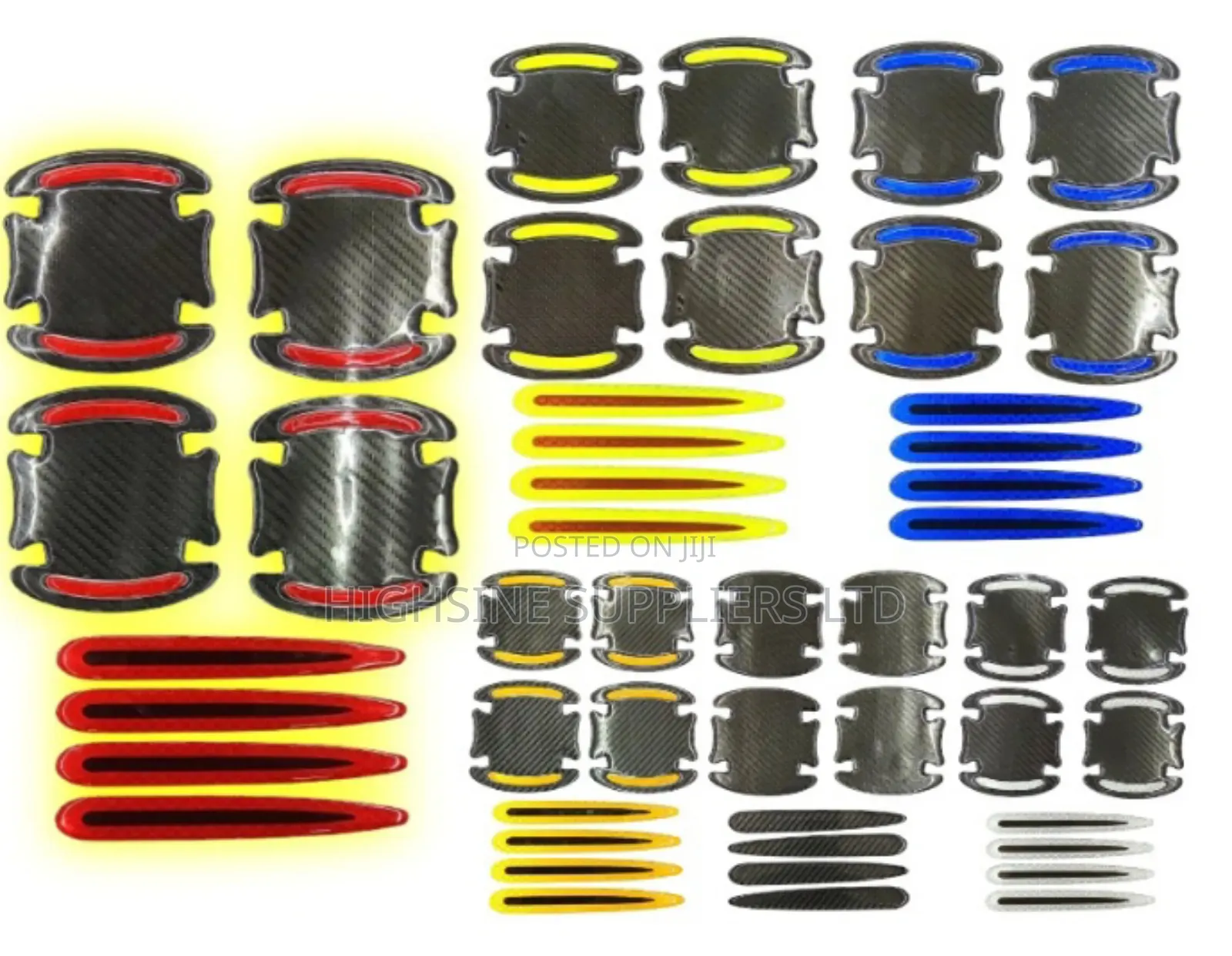 Door Handle Covers With Reflectors
