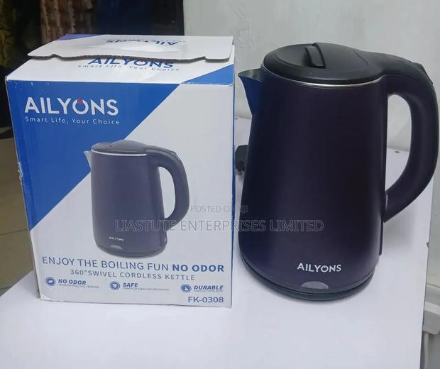 Ailyons Fk-0308 Stainless Steel 2.2l Electric Kettle.
