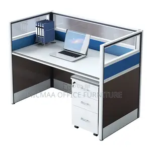 Single-Person Office Cubicle Workstation
