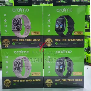 Oraimo Watch 5 Osw-805 2.01" Hd Panda Glass 1atm Smart Watch
