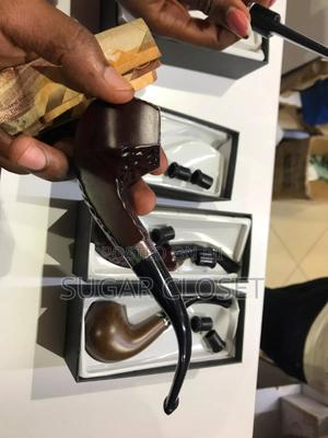 Classic Wooden Kiko Pipe Herb Grinder Smoking Pipe Vape Pen Lighters - thumbnail 2