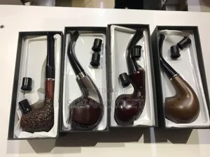 Classic Wooden Kiko Pipe Herb Grinder Smoking Pipe Vape Pen Lighters