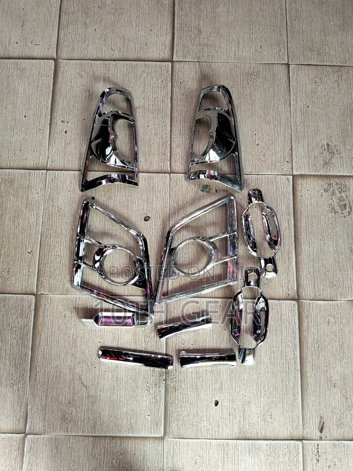 Isuzu D-Max Old Model Chrome Kit