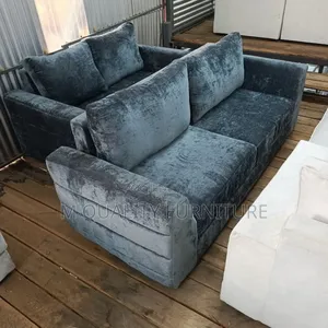 Black 5 Seater Indoor Seat
