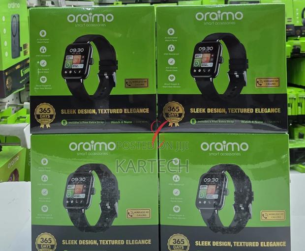 Oraimo Watch 6 Nano Osw-807n 1.52" TFT Full Touch Wireless Smart Watch