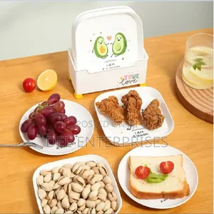 Meal General Spit Kids Snack Plates With Stand