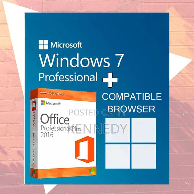 Windows 7 + Office + Browser - main view