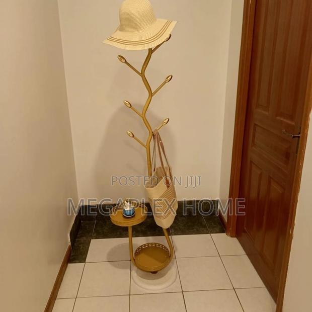 *Cream-Style Floor Standing Coat Rack - thumbnail 3