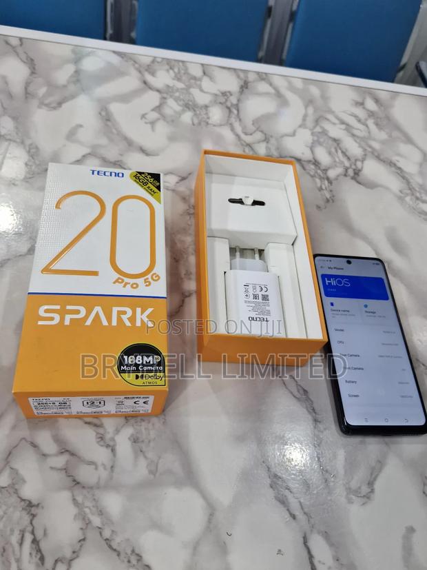 Tecno Spark 20 Pro 256 GB Black - thumbnail 5
