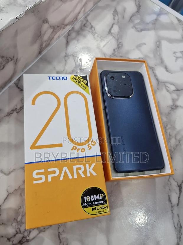 Tecno Spark 20 Pro 256 GB Black - thumbnail 3