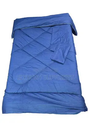 *Stripped Cotton Binded Duvet Set* 6*7