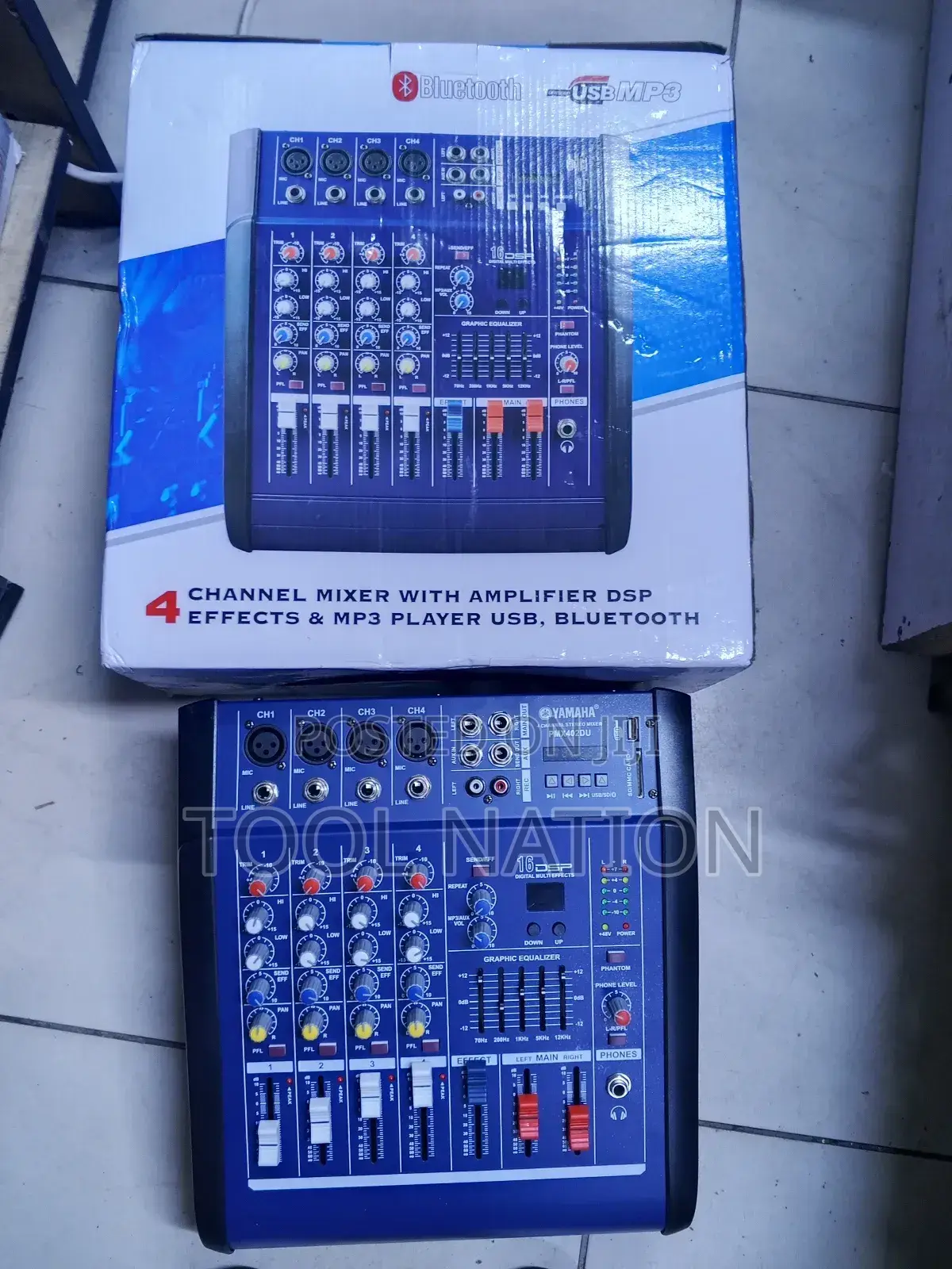 Powered Mixer 4 Channel
