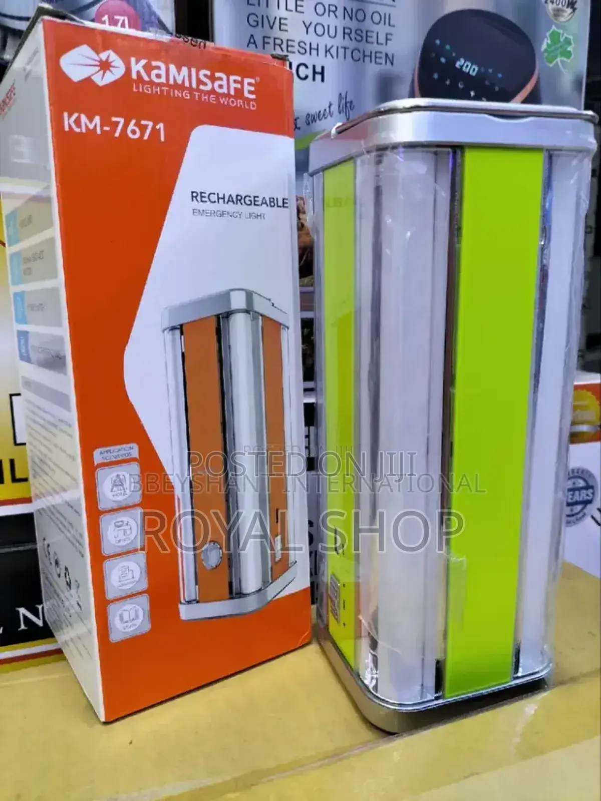 Adjustable Kamisafe Rechargeable Lamp