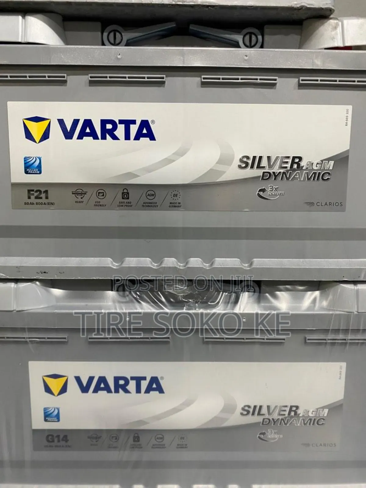 Varta Silver Dynamic A.G.M 80 Battery