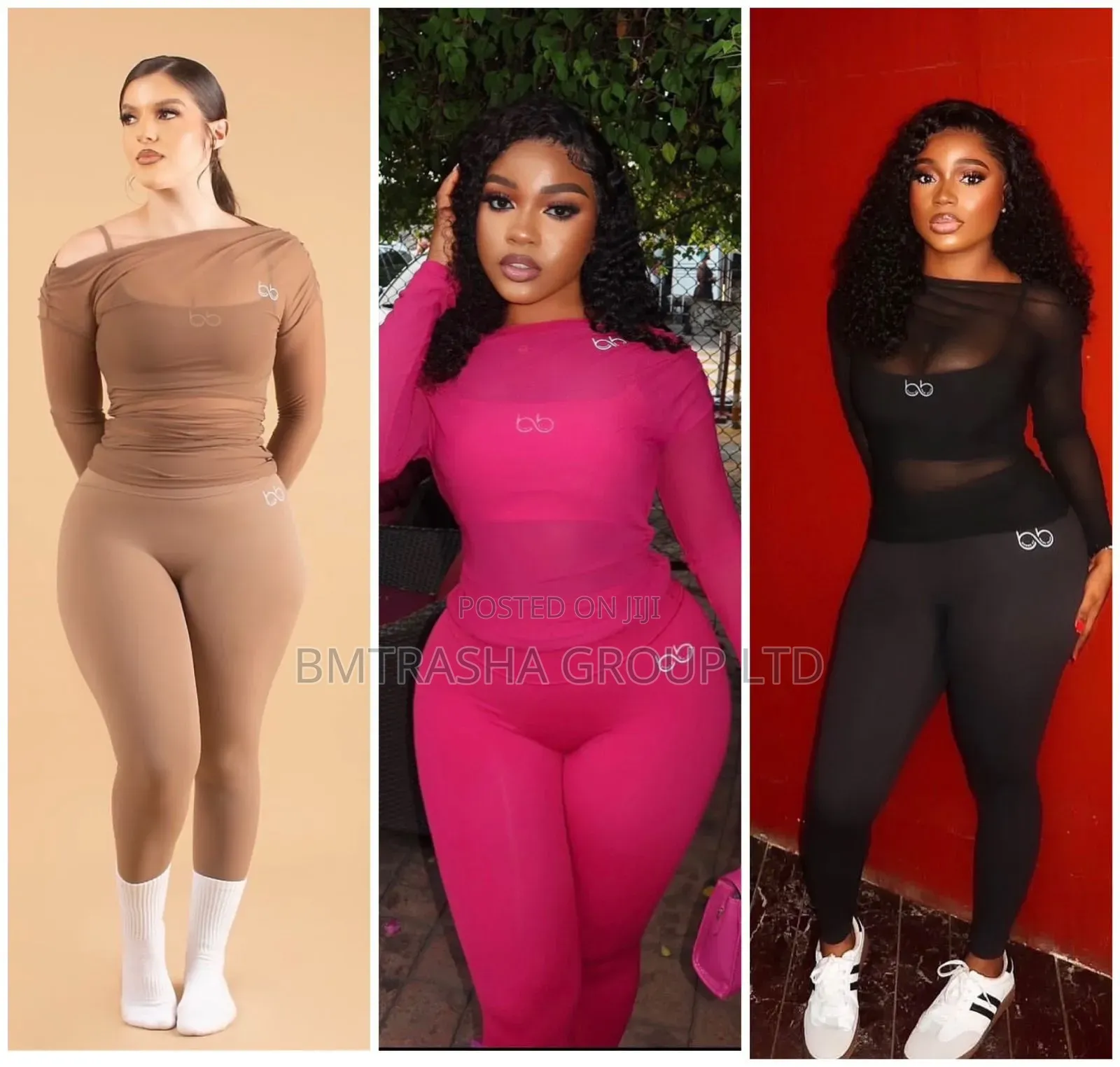 Trendy Women’S 2-Piece Set – Long Sleeve Top Leggings