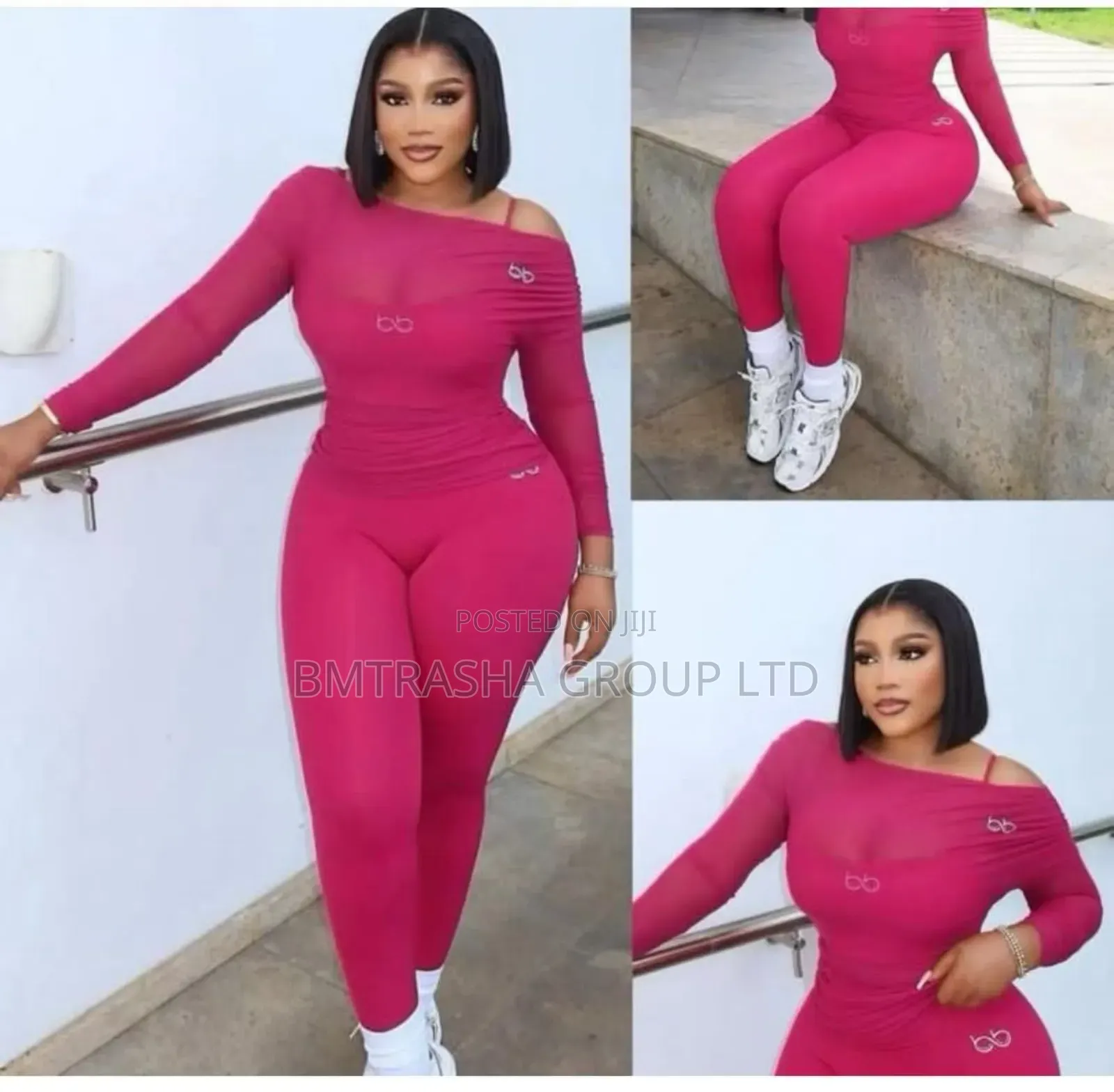 Trendy Women’S 2-Piece Set – Long Sleeve Top Leggings