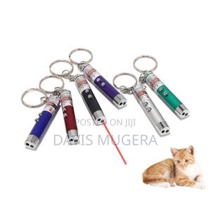 Laser Funny Cat 2 in 1 Red Laser Pointer Pen With White Led Light Toy - thumbnail 2