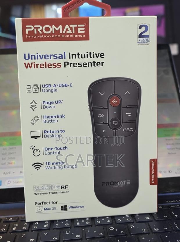 Promate Universal Intuitive Wireless Presenter - thumbnail 2