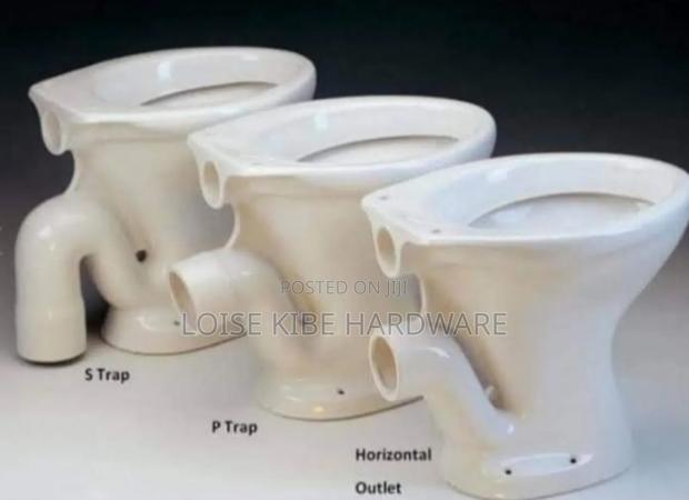 S - P Trap Toilet Available