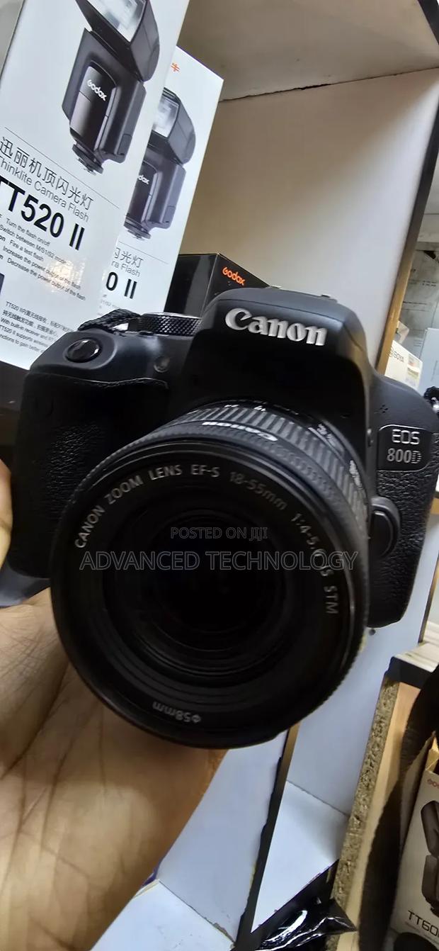 Canon 800d With STM Kit Lense 18-55m Orginal Charger and Battery - thumbnail 4