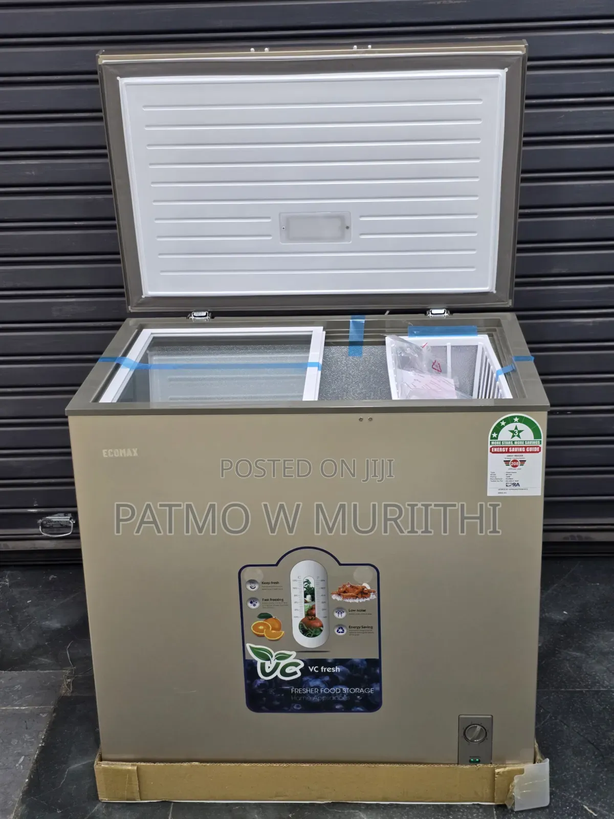 Chest Freezer, Ecomax 219l Deep Chest Freezer