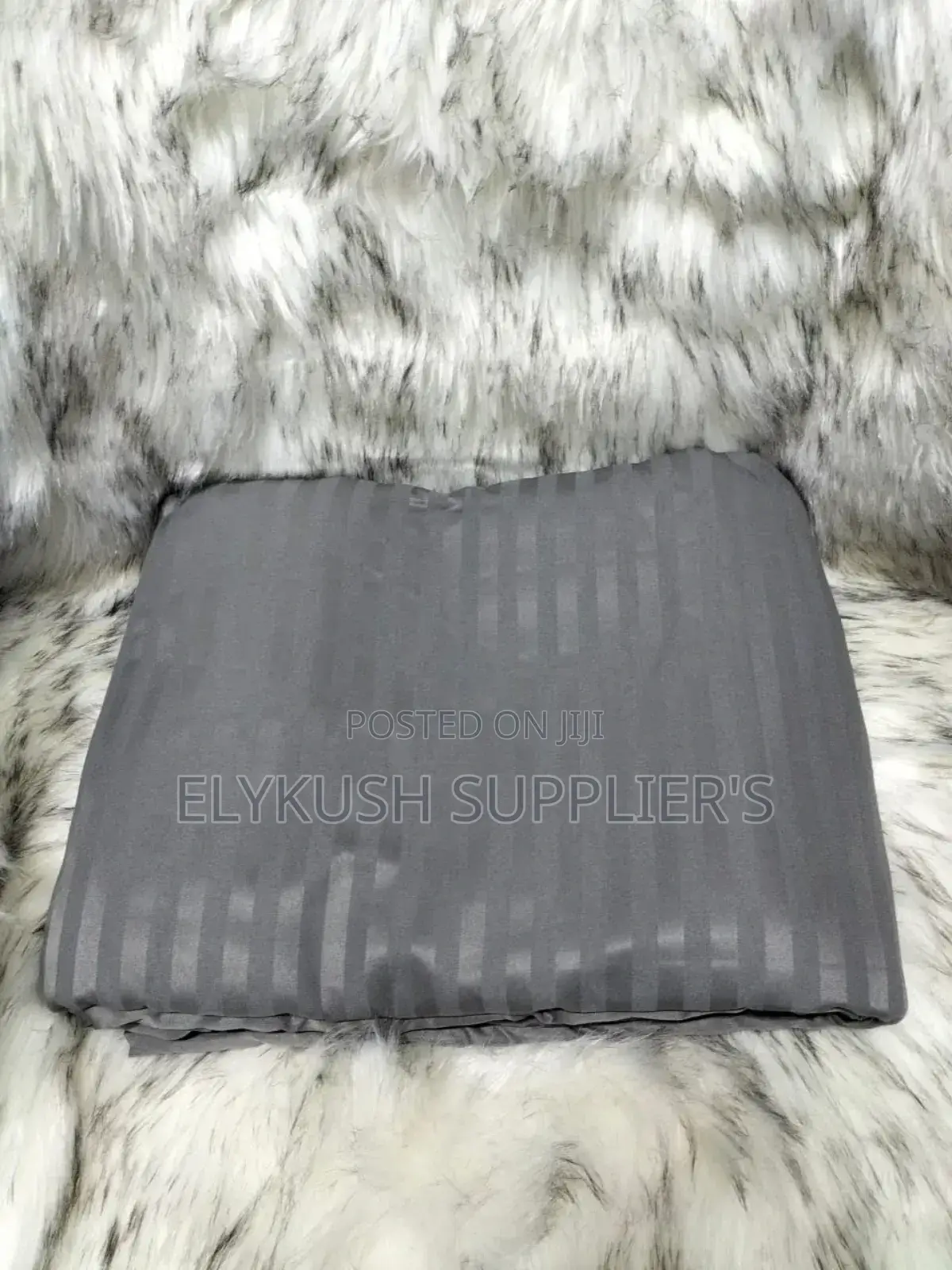 Extra King Size Strippedcotton Bedsheet*
 Size: *7*8 (250*270cm)*