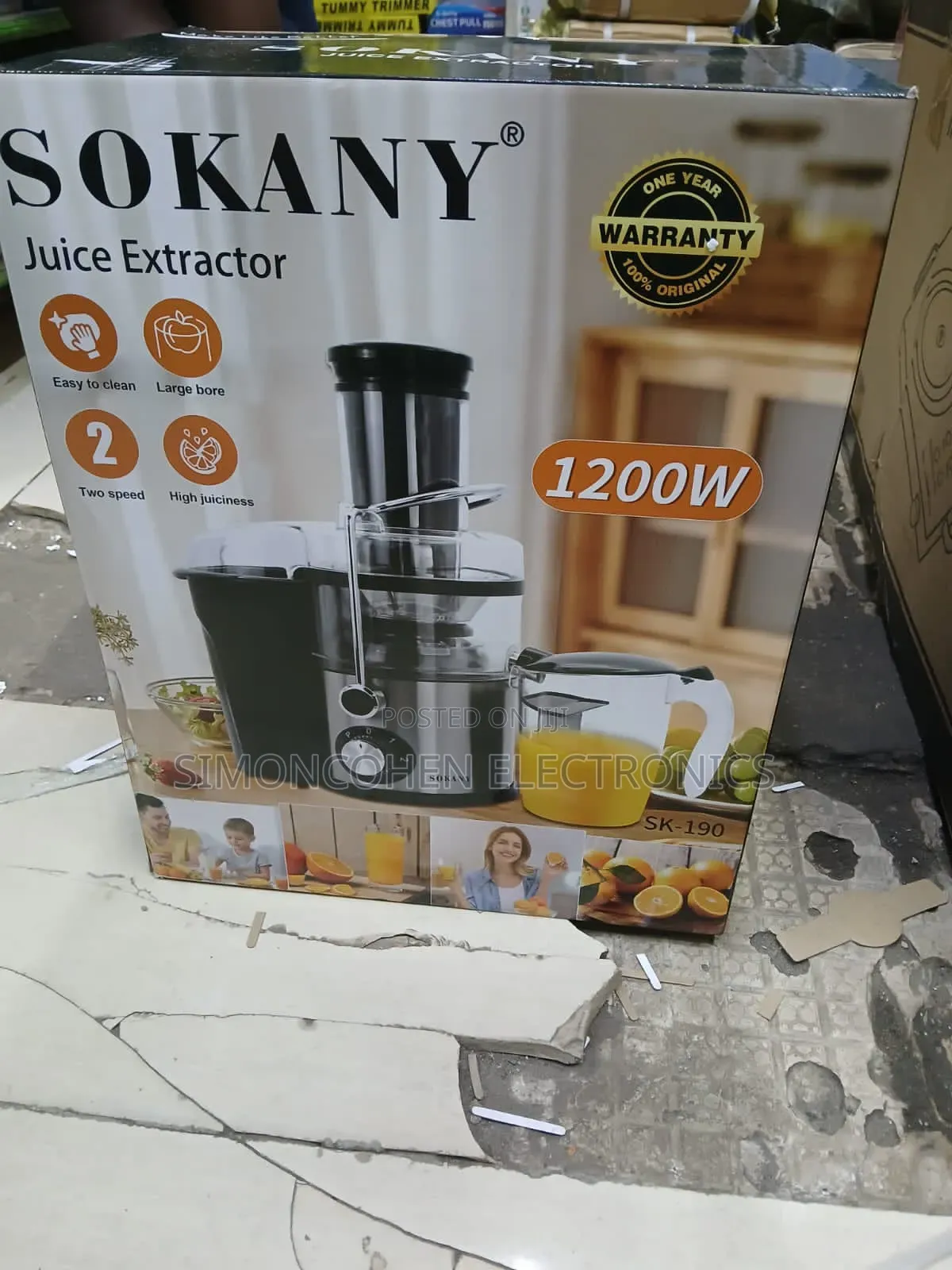 Sokany Heavy Duty Juice Extractor
