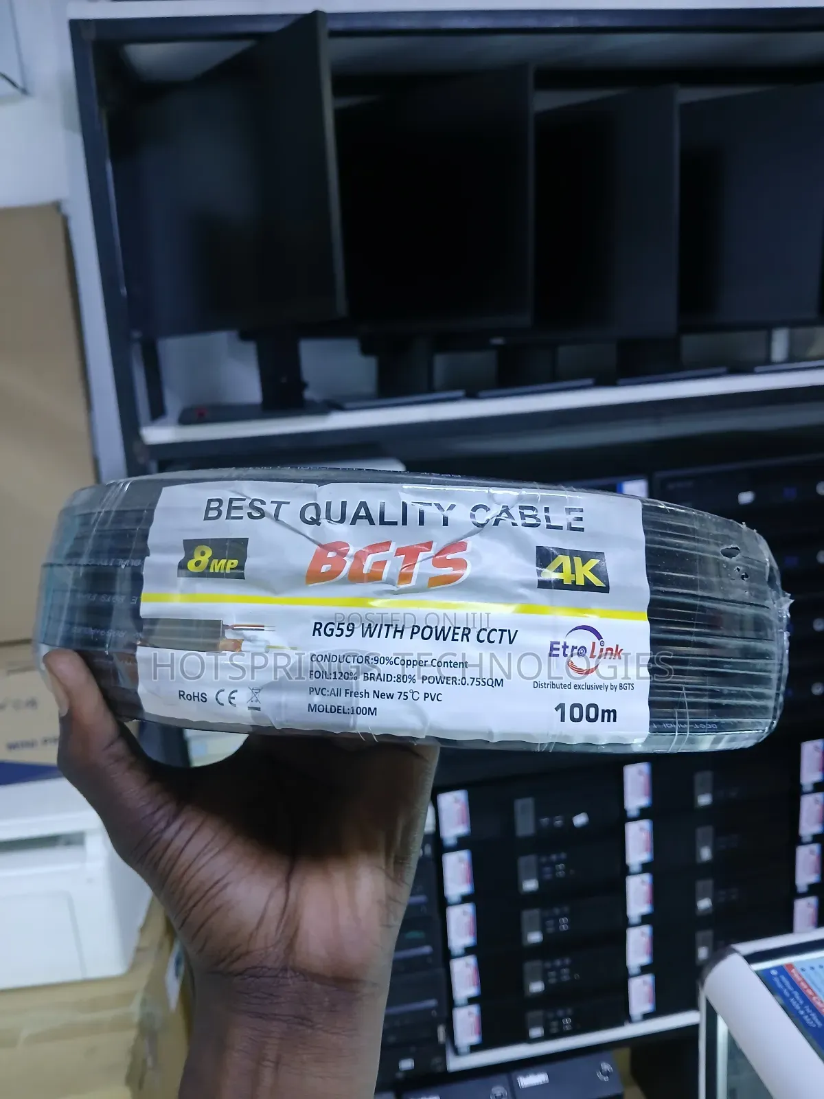 Coaxial Cable, 100m