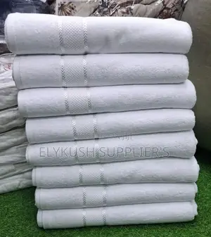 * High Quality Large White Towels *
~Size: *90*165cm (Large
