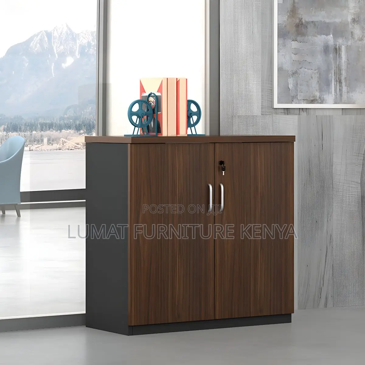 Wooden Credenza Cabinet – Half Size