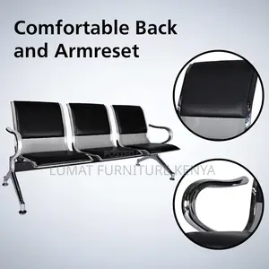 Normal Reception Waiting Bench With Cushion