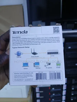 Tenda 5-Port Desktop Switch