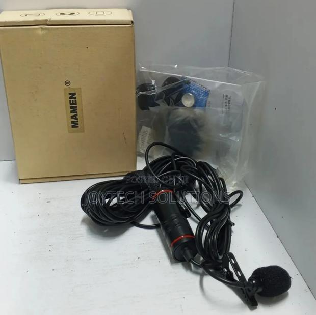 Tie Lapel Microphone Lavalier Tie Wired Microphone - thumbnail 3