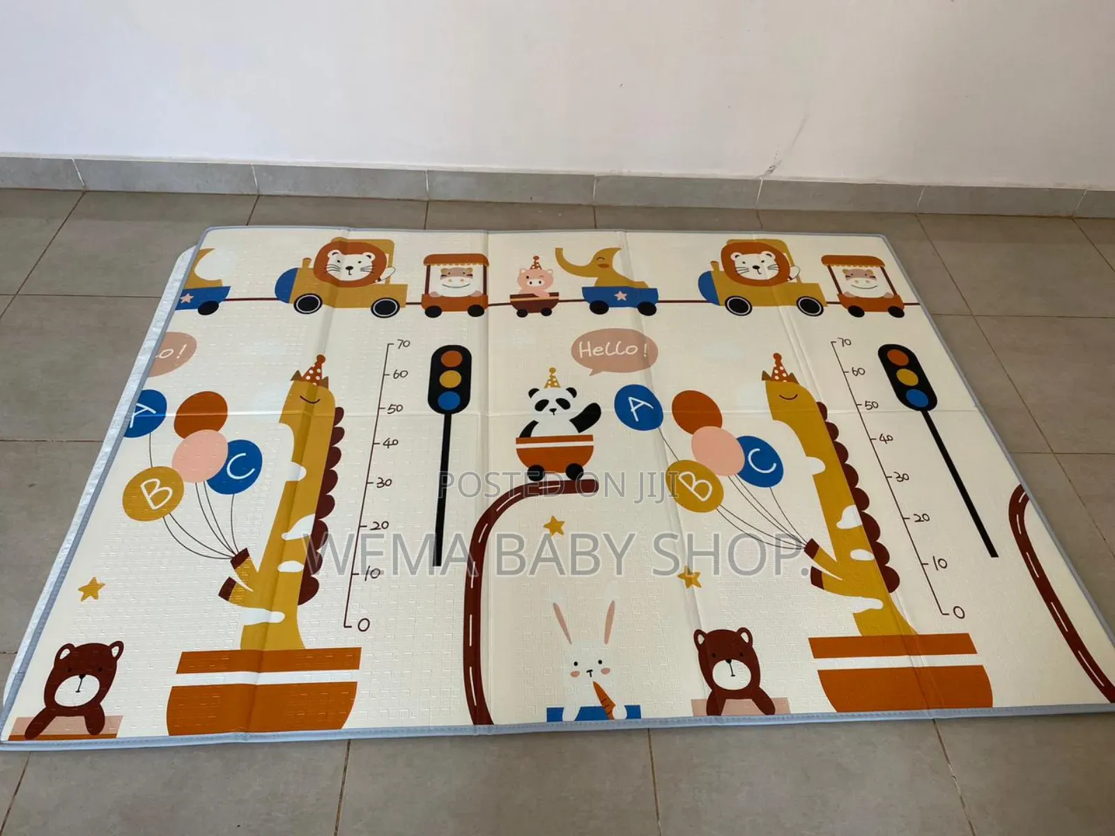 Foldable and Reversible Baby Crawling/Play Mat (1.8m X 2m)