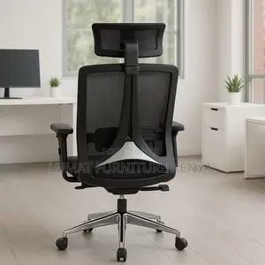 Ergonomic Swivel Office Chair With Armrests