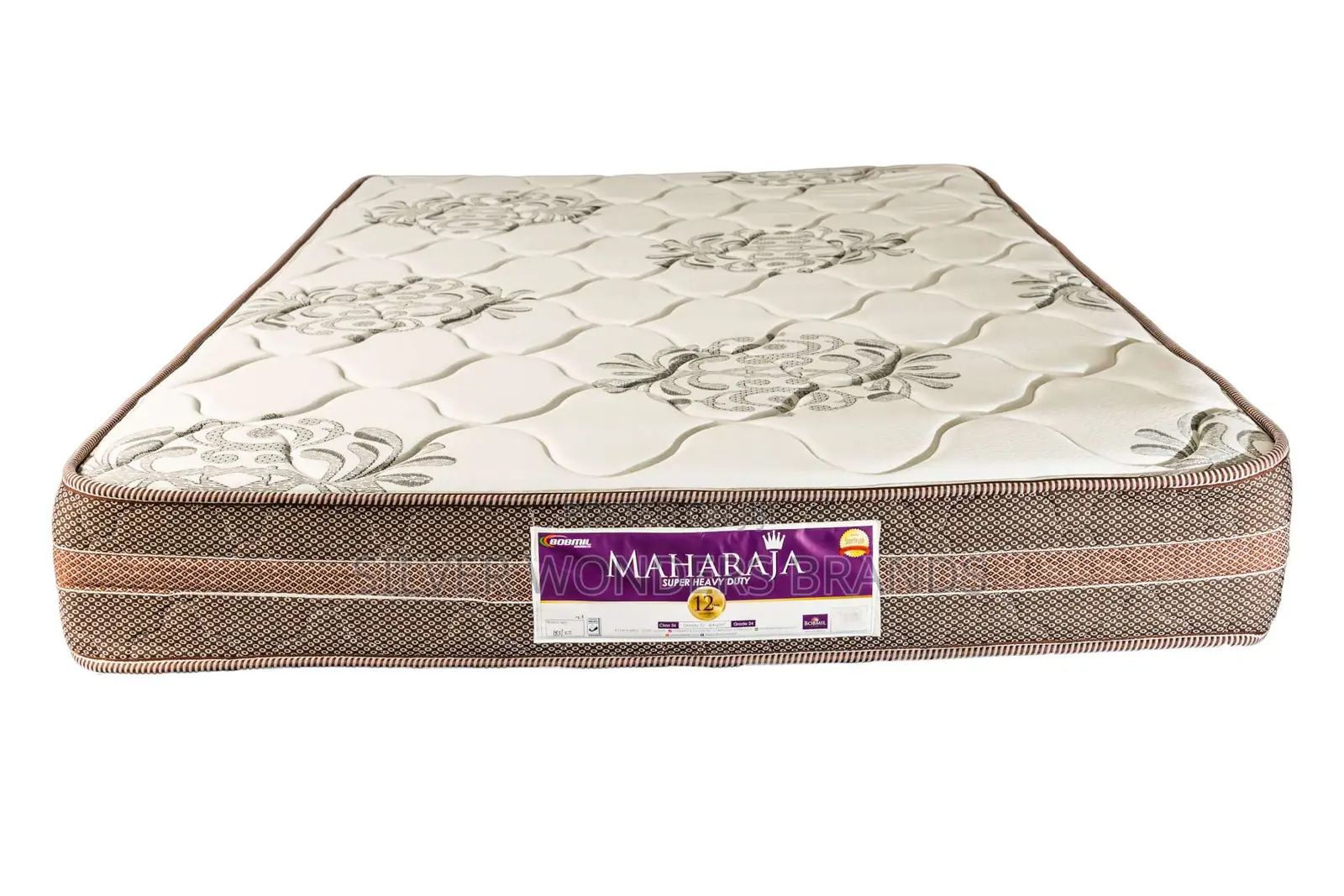 Maharaja 12 Years Guaranteed Bobmil Foam Mattress. 5x6x6inches