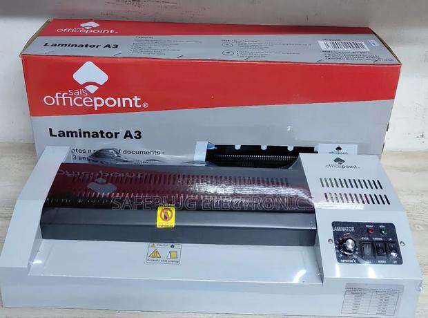 Officepoint A3 Laminating Machine - Clear, Professional Bubble-Free - main view