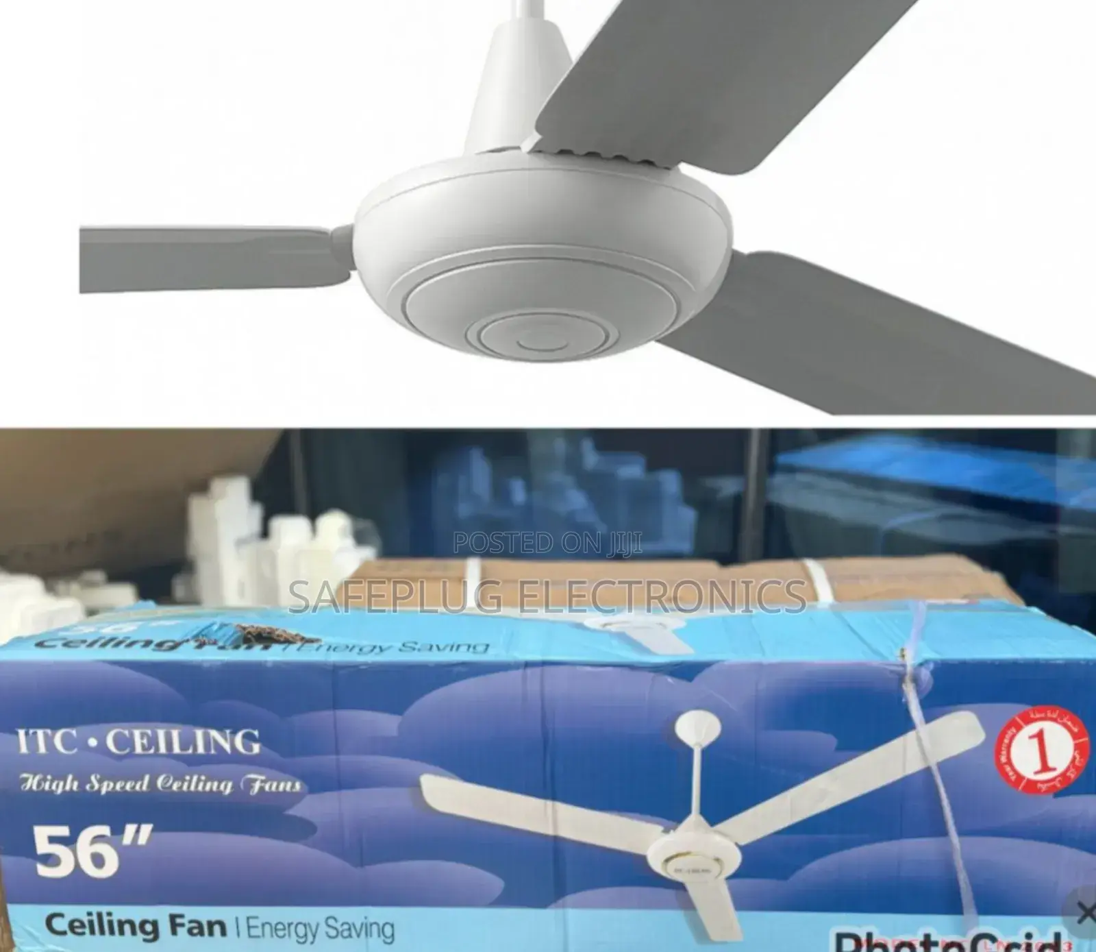 Itc High Speed 56" Inches Ceiling Fan