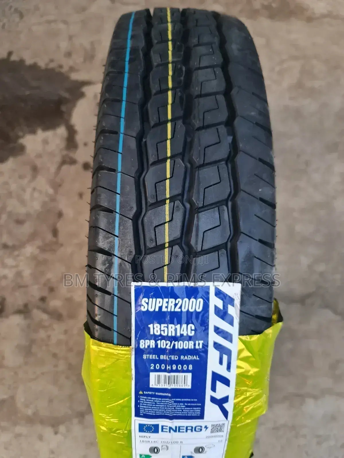 185 R14 Hifly Tyres (Super 2000) Commercial.