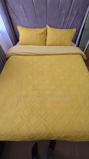 *3pc Tufted Wave Duvet Cover Set* ● ~Size:6*6/6*7