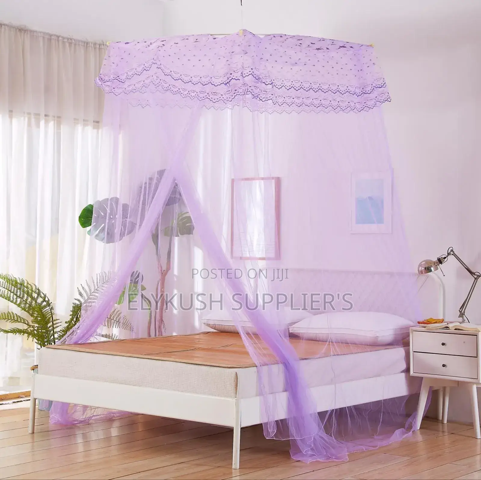*Top Square Double Decker Mosquito Nets*
~Size; (Free Size)
