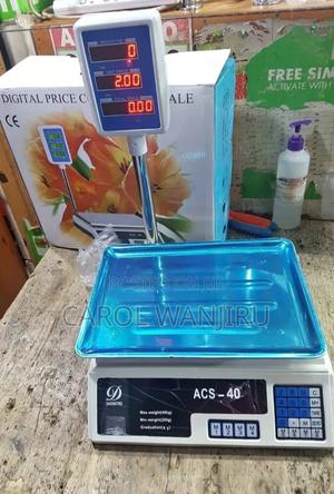 Acs 40kg Computing Scale/Affordable Quality Scale - main view